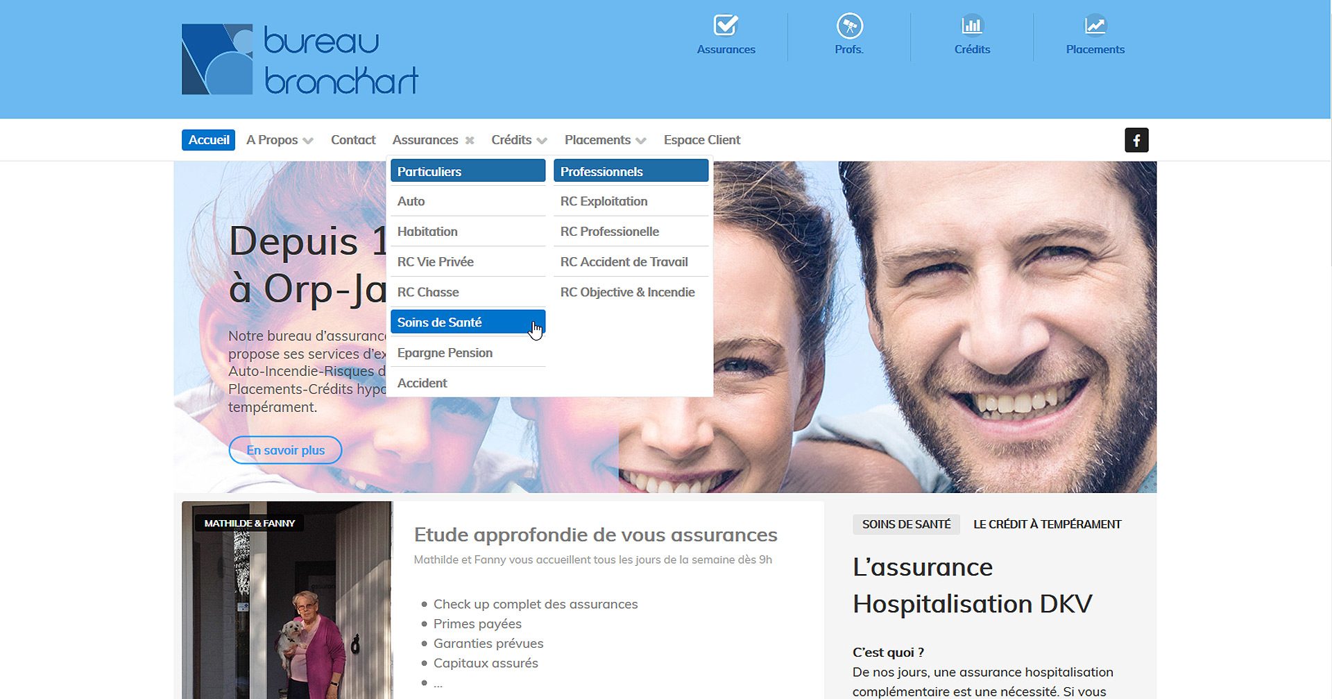 showing a Joomla menu structure